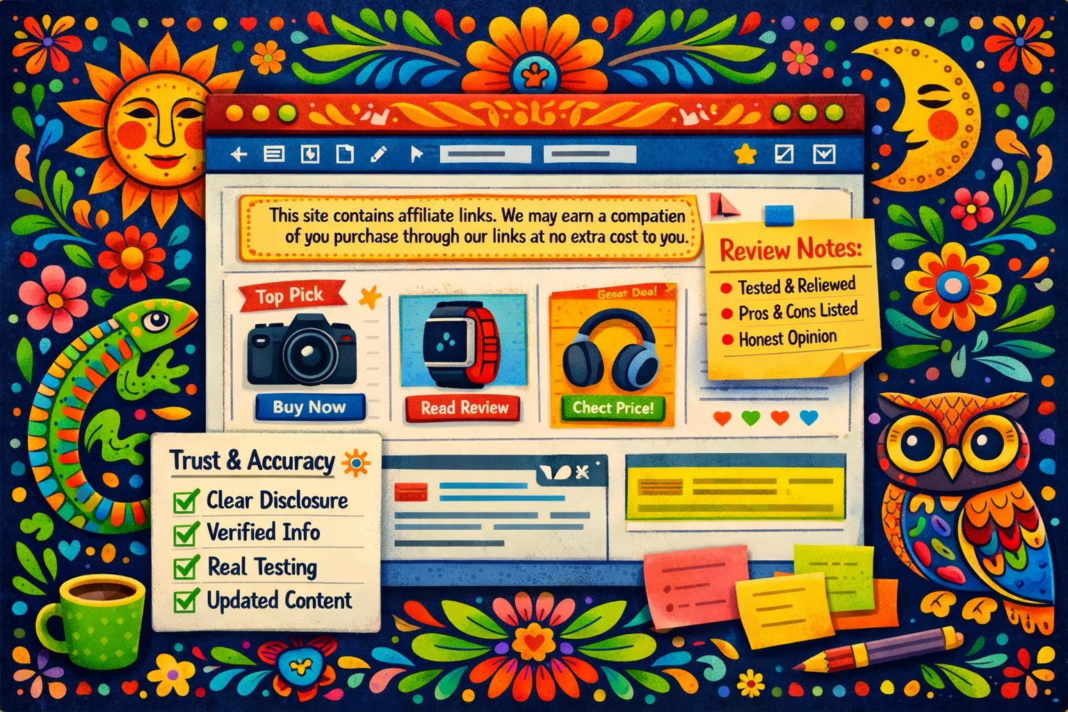 Overview image for How Affiliate Sites Keep Reader Trust | Affiliate Engines