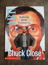 Listing image for Chuck Close Scholastic Art Magazine Feb 1995 Portraits Bill Poster Lesson Plans