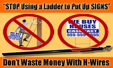 Listing image for Sign-Stapler Tool For Putting Up Marketing Yard/Bandit Signs High Out of Reach!