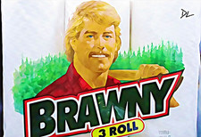 Listing image for Brawny Man "Marketing Icon" Original Pop Art Print - 13 x 19 Poster