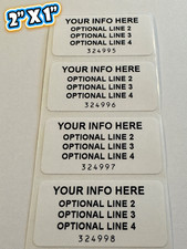 Listing image for 1000 CUSTOM PRINTED LABELS STICKERS-ASSET-BRANDING-MARKETING-RESELLERS
