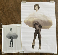Listing image for Poster Can-Can Dancer Set of 2 Sizes (T11) - Used