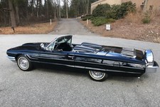 Listing image for 1965 Ford Thunderbird blk convert | 24x36 inch POSTER | vintage classic car