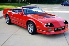 Listing image for 1990 Chevrolet Camaro Z28 IROC-Z rd convert | 24 X 36 INCH POSTER | classic car