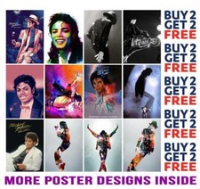 Listing image for MICHAEL JACKSON POSTER ART PRINTS A4 A3 SIZE - BUY 2 GET ANY 2 FREE