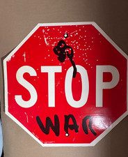 Listing image for STOP WAR VINTAGE 1971 ANTIWAR POSTER By SUNSET MARKETING -NICE!