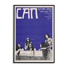 Listing image for Can Future Days Poster - Retro 70s Krautrock Psychedelic Rock Music Print