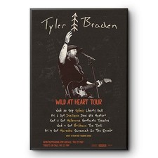 Listing image for Tyler Braden Tour Seo Oct 2026 Poster