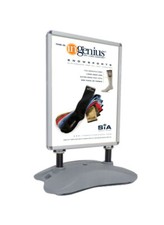 Listing image for Outdoor Wind Resistant Poster Sign Menu Board Sidewalk Marketing SnapFrame