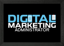 Listing image for Digital Marketing Marketer Framed Wall Art Poster Canvas Print Picture