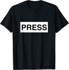 Listing image for Press Reporter Media Journalist Breaking News Blogger T-Shirt