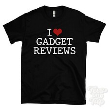 Listing image for I LOVE GADGET REVIEWS T-SHIRT heart tech electronics gadgets products innovation