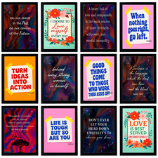Listing image for Motivational Poster A3 A4 A5 Inspiring Wall Art Print for Home and Office