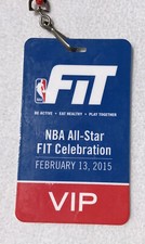 Listing image for NBA Fit ALL STAR CELEBRATION VIP Pass - Memorabilia