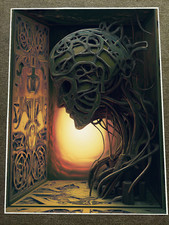 Listing image for Sci-Fi Head Construct with Mechanical Details Poster 18x24in