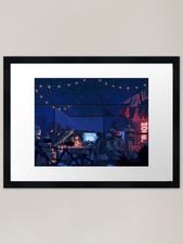 Listing image for "you're still up?" Framed Art Print Framed Wall Art Poster Canvas Print Picture